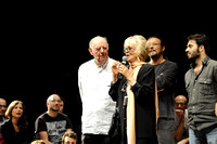 Frasca/Dario FO racconta PICASSO al teatro Diego Fabbri  al termine il saluto di Franca Rame che racconta come è nata l'idea dello spettacolo